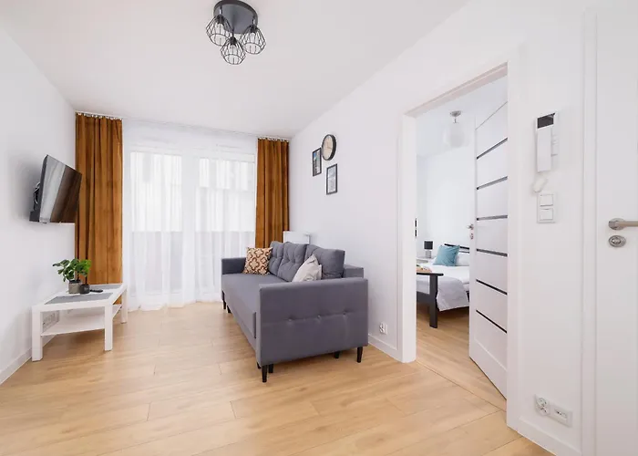 Modern Apartment With Parking Near Tauron Arena By Rent Like Home